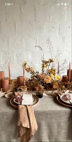 table automne